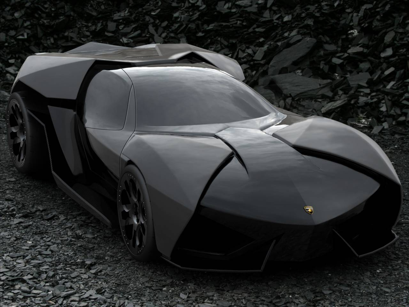 Illustration for article titled Lamborghini Ankonian: Concept Photos
